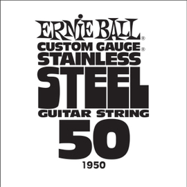 Струна для электрогитар ERNIE BALL .050 Stainless Steel P01950, фото 